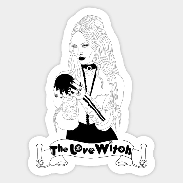 "The Love Witch" Sticker by motelgemini